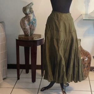 Bohemian Maxi Skirt.